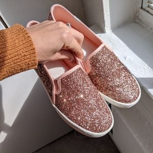 Kate Spade sparkly keds